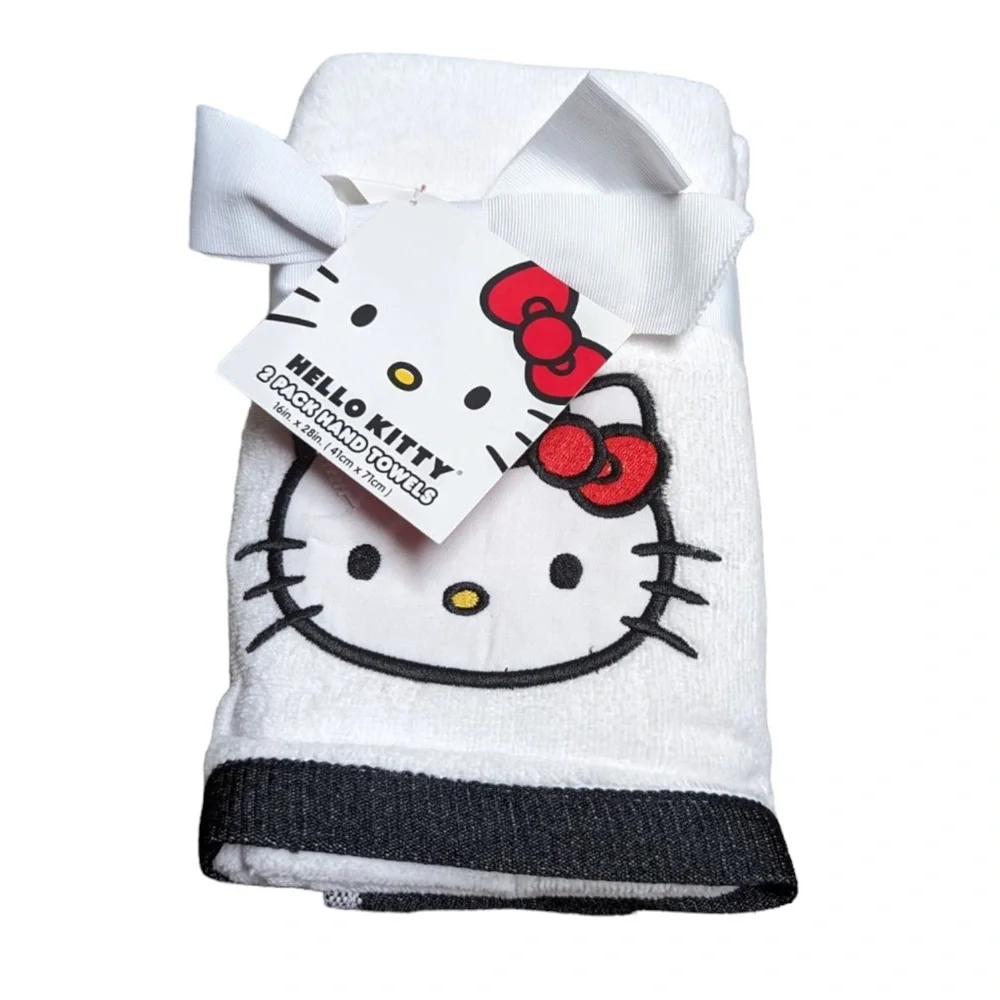 Hello Kitty Hand Towels